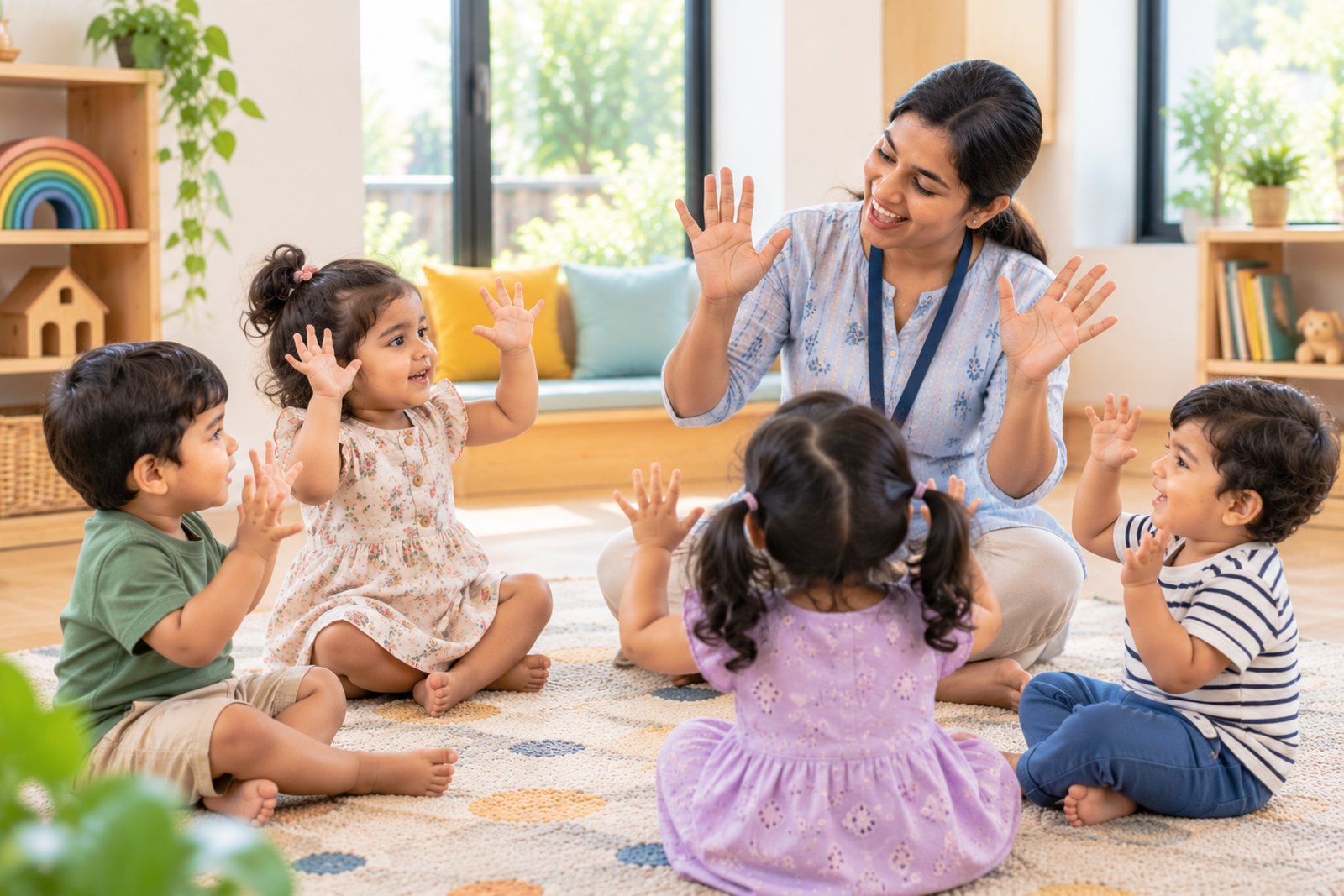 Play Group children at a Little Elly classroom