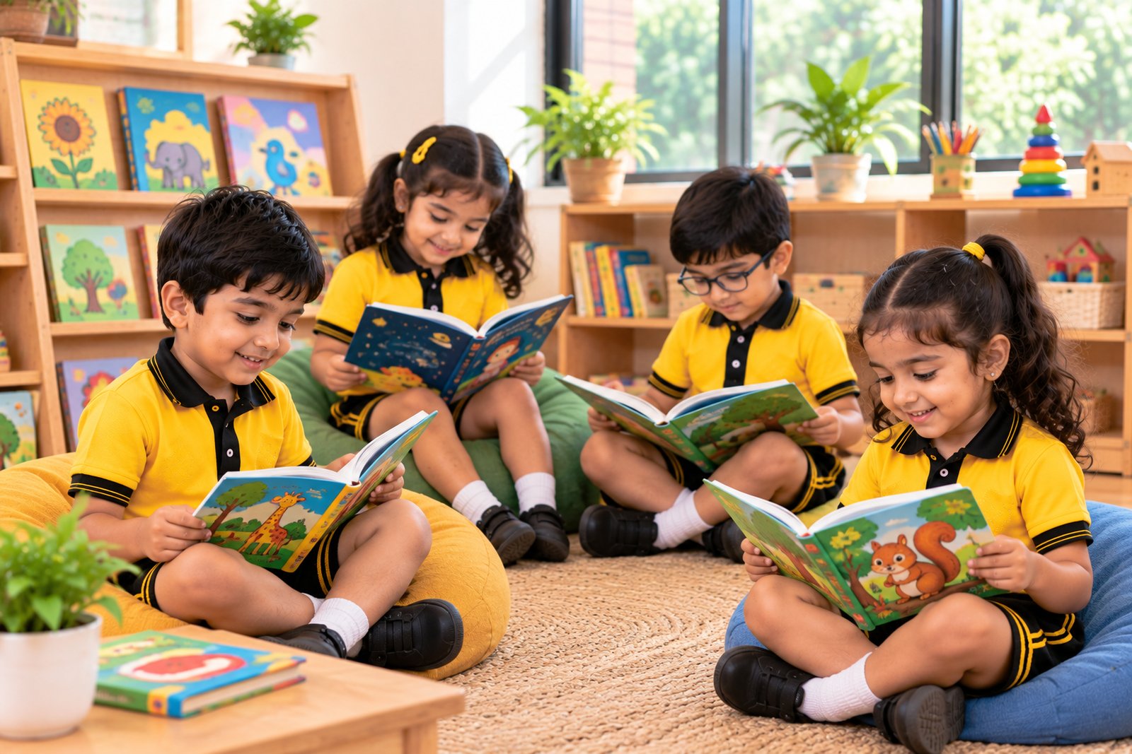 Nursery children at Little Elly